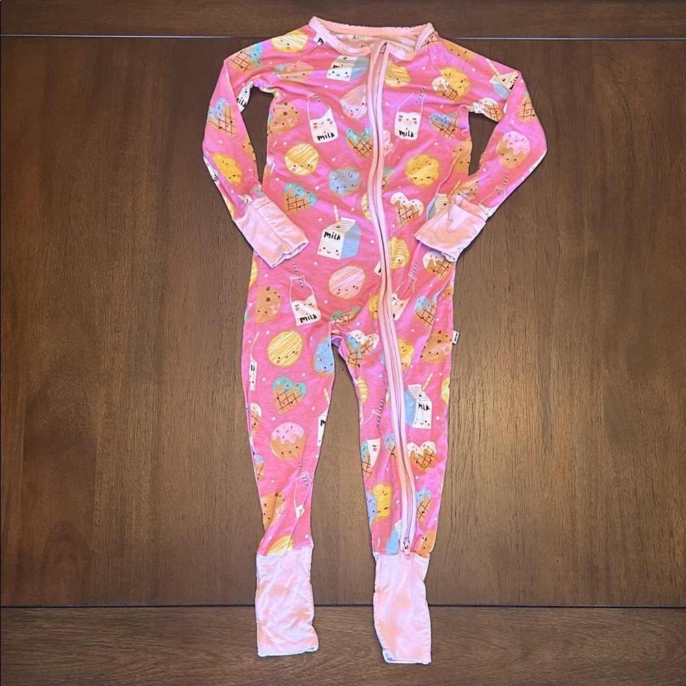 Little Sleepies Milk & Cookies Kids One Piece